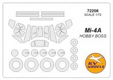 1/72 Mil Mi-4A paint masks
