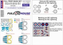 1/48 Full House Paint masks for BAC/EE Lightning T Mk.4