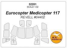 1/32 Medicopter 117 masks