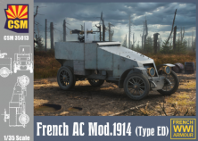 1/35 French Armored Car Modele 1914