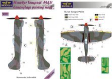 1/32 Mask H.Tempest Mk.V Camouflage painting