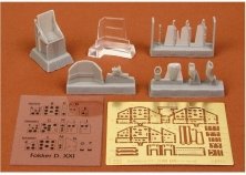 1/48 Fokker DXXI  Detail set (CAF/SP.HOBBY)