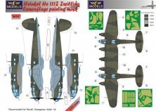 1/72 Mask He 111Z Zwilling Camouflage painting