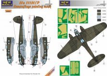LF Model Masques Heinkel He 111H/P Camouflage 1/35 Border