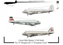 1/144 Douglas DC-2 "European Users"