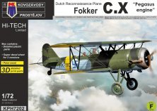1/72 Fokker C.X Pegasus Engine HI-TECH