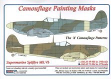 1/72 Mask Canopy S.Spitfire Mk.V Camouflage 'A'
