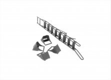 1/48 Su-35 Ladder + Chocks Set