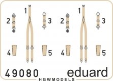 SET Seatbelts RAF WWII late SUPERFABRIC