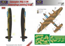 1/72 Mask Lancaster Mk.I/III. Camouflage Airfix & Revell