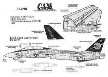 Cam Decals F-14D Tomcat VF-31 Tomcatters 1/32