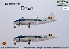 1/72 De Havilland DOVE (Belgium)