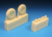 1/72 Supermarine Spitfire 4-slot block tread