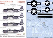 Techmod TBM-1C Avenger Decals 1/32