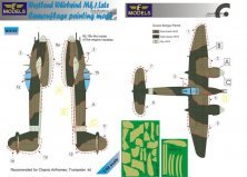 1/48 Mask Westl.Whirlwind Mk.I late Camouflage pattern