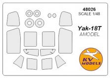 1/48 Yakovlev Yak-18T + wheels masks