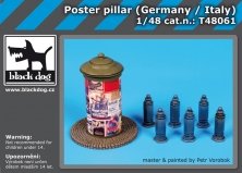 1/48 Poster pillar (Germany/Italy)