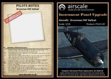 1/24 Grumman F6F-5 Hellcat Photo-etch & decal cockpit upgrade