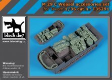 1/35 M29C Weasel accessories set for Takom
