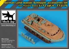 1/72 Land-Wasser-Schlepper LWS accessories set for Hobby Boss