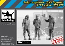 1/72 Polar explorers 2x3 figures