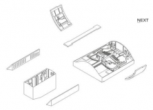 1/32 F-104G Starfighter  Undercarriage set (HAS)