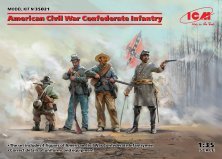 1/35 American Civil War Confederate Infantry