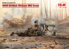 1/35 British WWI Vickers MG Crew