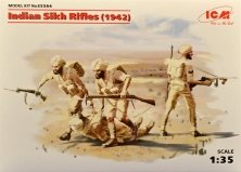 1/35 Indian Sikh Rifles  1942  4 figures