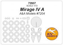 1/72 Dassault Mirage IV A masks