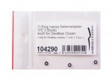 o-ring for side feed system, 3 pcs for Evolution M and Hansa 481