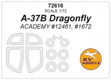 1/72 Cessna A-37B Dragonfly masks