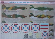 1/32 Decals H.Hurricane Mk.I (Royal Yugoslav AF)