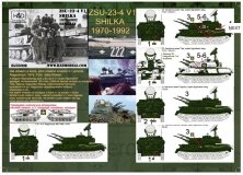 1/35 Decal ZSU-23-4 V1 Shilka (Hungarian)