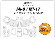 1/35 Mil Mi-8, Mi-17 + wheels masks