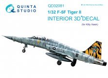 1/32 F-5F 3D-Print & colored Interior