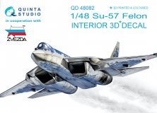 1/48 Sukhoi Su-57 Frazor 3D-Printed & coloured Interior
