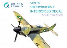 1/48 Tempest Mk.II 3D-Print & color Interior