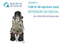 1/48 K-36 ejection seat for MiG-29 family