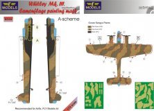 1/72 Mask Whitley Mk.III Camouflage painting A-scheme