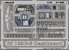 Bf 109G-6 dashboard  1/32  (HAS)