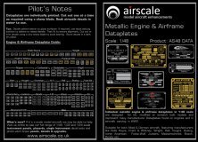 1/48 Metallic Placards & Data plates Allied and Axis WWII