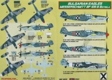 1/48 Decals Messers. Bf 109 G-6 Strela (Bulgaria)