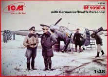 1/48 Bf 109F-4 w/ German Luftwaffe Personnel