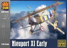 1/32 Nieuport Xi early version with long panels covering cockpit