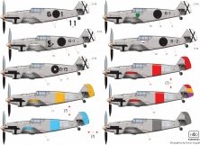 1/48 Decal Messerschmitt Bf 109A