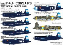 1/48 Decal F4U Corsairs Part 2