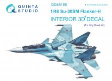 1/48 Su-30SM 3D-Print & coloured Interior