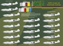 1/72 Staffel, Gruppe and Geschwader markings