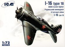 ICM 1/72 Polikarpov I-16 Type 18 with Wheels